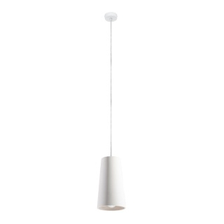 Lampa wisząca ceramiczna GULCAN biały smukły zwis - Sollux Lighting