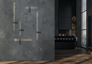 Minimalistyczny kinkiet IMPULSE LED S czarny ze ściemniaczem - Nowodvorski Lighting