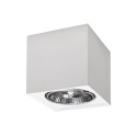 Plafon ceramiczny SEIDA biały sześcian lampa sufitowa punktowa - Sollux Lighting
