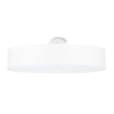 Plafon okrągły sufitowy SKALA 60 biały elegancki - Sollux Lighting