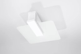 Plafon LAPPO biały szklany / drewniany - Sollux Lighting