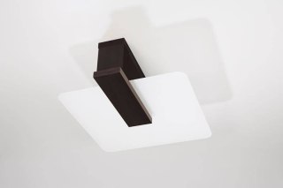 Plafon LAPPO wenge szklany / drewniany - Sollux Lighting