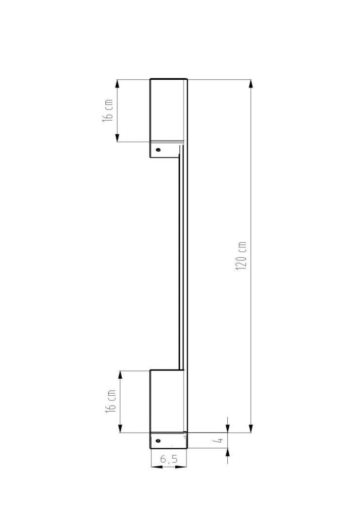 Kinkiet SAPPO M biały LED smukły minimalistyczny dekoracyjny - Thoro Lighting Kinkiet SAPPO M biały LED smukły minimalistyczny dekoracyjny - Thoro Lighting