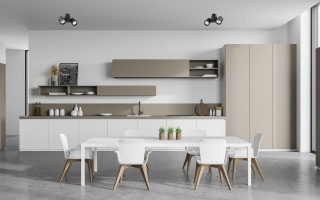 Lampa natynkowa BOSTON 2 czarna regulowana podwójna - Light Prestige