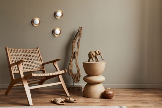 Kinkiet ROMA złoty z kulistym szklanym kloszem - Light Prestige