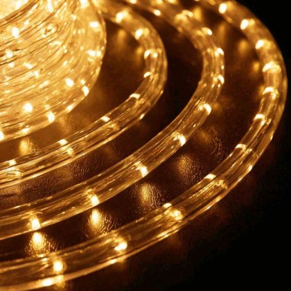 Wąż LED przewód kabel świetlny 1 metr ciepły biały - E-Light