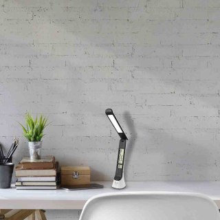 Lampka biurkowa TORI LED biała składana zmiana barwy światła dodatkowe funkcje - Milagro