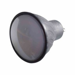 Czarna żarówka LED 6W GU10 barwa neutralna - E-Light