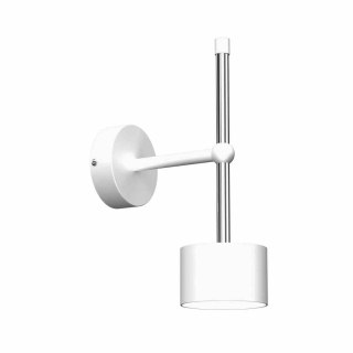 Kinkiet ARENA WHITE/SILVER biało-srebrny - Milagro