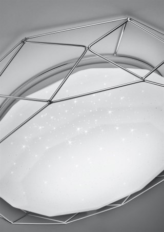 Plafon lampa sufitowa SVEN chrom LED 3000K - Candellux Lighting