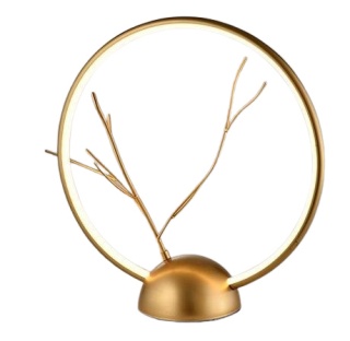 Lampka stołowa dekoracyjna DAVOS LED złote drzewko - Ledea