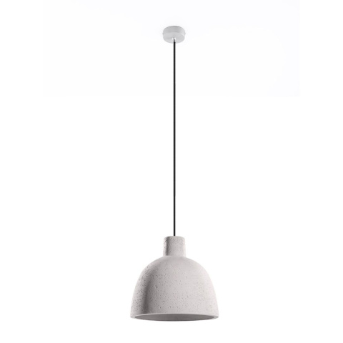Lampa wisząca DAMASO beton szary - Sollux Lighting
