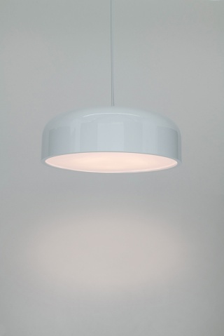 Lampa wisząca SMITH biała duża nad stół - King Home