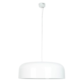 Lampa wisząca SMITH biała duża nad stół - King Home