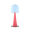 Lampka stołowa VISBY czerwono / niebieska nowoczesna grzybek - Ledea