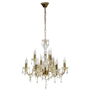 Żyrandol z kryształkami MARIA TERESA 9 - Candellux Lighting