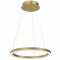 Lampa wisząca GALAXIA GOLD złoty ring LED 26W - Milagro