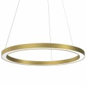Lampa wisząca GALAXIA GOLD złoty ring LED 26W - Milagro