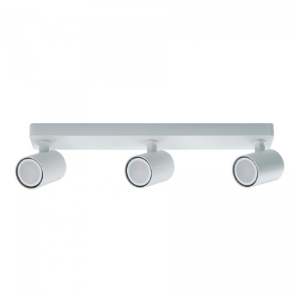 Lampa natynkowa SNOW 3 biała potrójna na listwie spot - Light Prestige