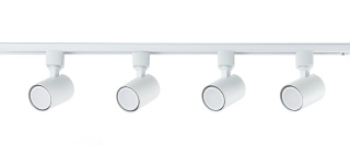 Reflektor SNOW biały 1F do systemu szynowego - Light Prestige