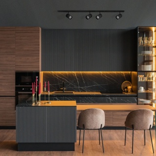 Zestaw szynowy TOKIO SET 1F czarny - Light Prestige