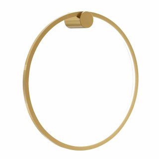 Kinkiet łazienkowy SATURNO GOLD złota świecąca obręcz LED 25W 50 cm - Milagro