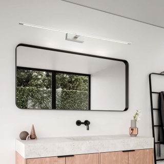 Kinkiet łazienkowy ISLA chrom XXL z IP44 4000K - Light Prestige