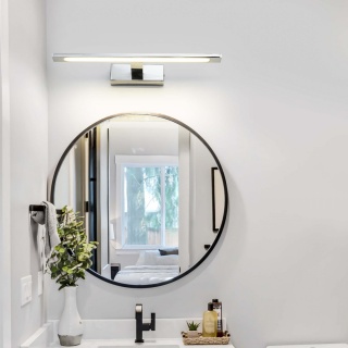 Kinkiet łazienkowy ISLA chrom średni z IP44 4000K - Light Prestige