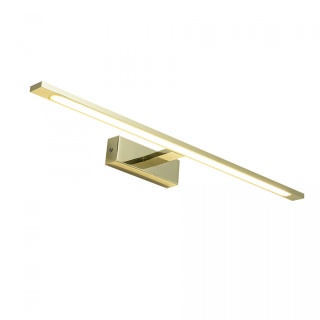 Kinkiet łazienkowy ISLA złoty duży z IP44 3000K - Light Prestige