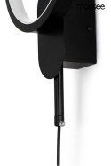 Kinkiet wiszący COMO czarny elegancki nowoczesny LED + E27 - Moosee
