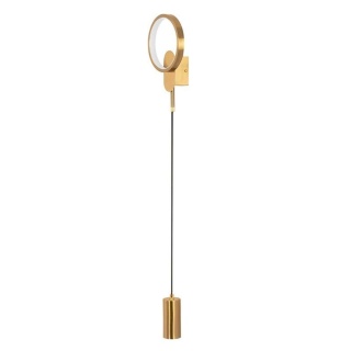 Kinkiet wiszący COMO złoty elegancki glamour LED + E27 - Moosee