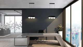 Lampa wisząca DROPS 3 czarno-biała potrójna nowoczesna - Moosee