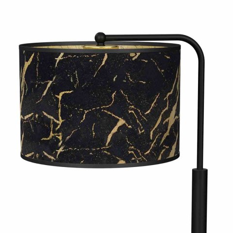 Lampka stołowa SENSO Black / Gold czarno-złota abażur mozaika elegancka - Eko-Light - widok z bliska na abażur