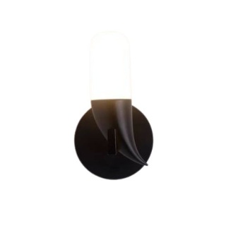 Kinkiet SAKAI LED czarny nowoczesny - Ledea