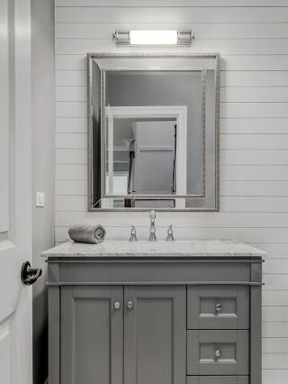 Kinkiet łazienkowy OMI PARETTE GOLD 30 IP44 złoty nad lustro LED 6W 3000K - Orlicki Design