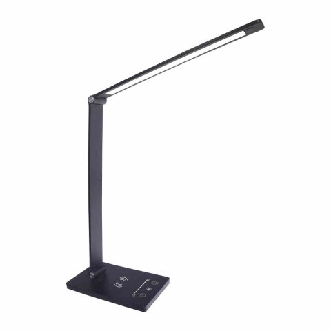 Lampka biurkowa VARIO BLACK 5W LED z ładowaniem indukcyjnym - Milagro