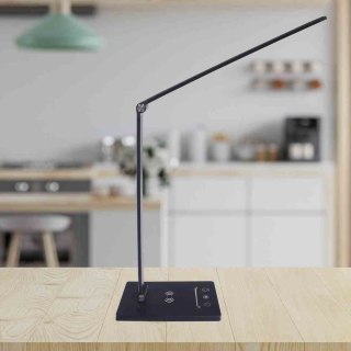 Lampka biurkowa VARIO BLACK 5W LED z ładowaniem indukcyjnym - Milagro
