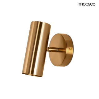 Kinkiet SPOT złoty regulowany do czytania - Moosee