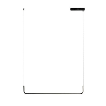 Lampa wisząca SHAPE 90 czarna minimalistyczna LED - Moosee