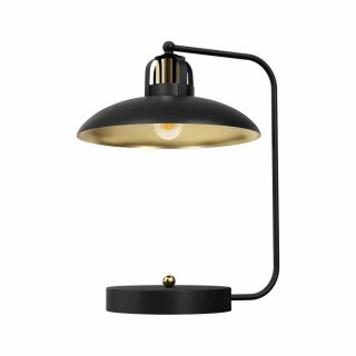 Lampka biurkowa FELIX BLACK/GOLD czarno-złota loft na biurko - Milagro