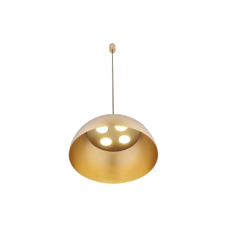 Lampa wisząca HEMISPHERE SUPER L GOLD satynowy złoty do salonu jadalni - Nowodvorski Lighting