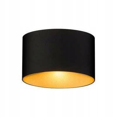 Kinkiet zewnętrzny elewacyjny ELLIPSES LED czarno-złoty IP54 - Nowodvorski Lighting