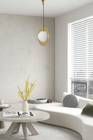 Lampa wisząca AURORA złota - King Home