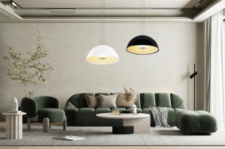 Lampa wisząca ELEGANTE 60 biała - King Home