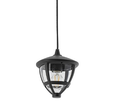 Lampa wisząca zewnętrzna AMELIA czarna industrialna - Nowodvorski Lighting