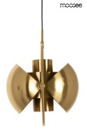 Lampa wisząca VARIA złota designerski zwis do sypialni - Moosee
