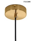 Lampa wisząca VARIA złota designerski zwis do sypialni - Moosee - detale