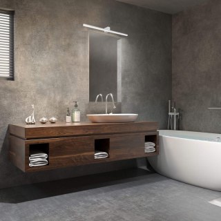 Kinkiet łazienkowy nad lustro NEVADA XXL biały IP44 - Light Prestige