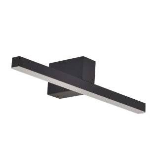 Kinkiet łazienkowy nad lustro NEVADA M czarny IP44 - Light Prestige