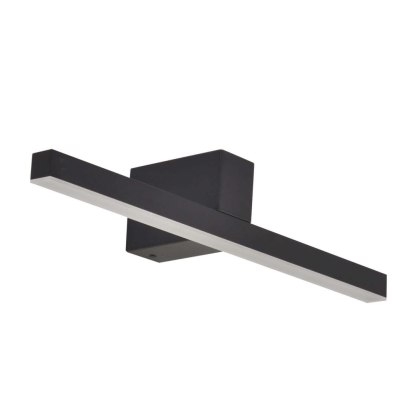 Kinkiet łazienkowy nad lustro NEVADA M czarny IP44 - Light Prestige